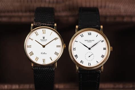 patek philippe calatrava vs rolex cellini|Splurge vs. Steal: Patek Philippe Calatrava and Rolex Cellini.